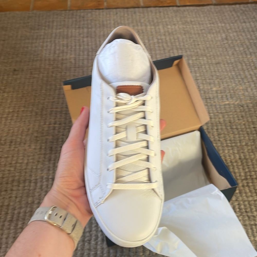 White leather sneakers- Cole Haan